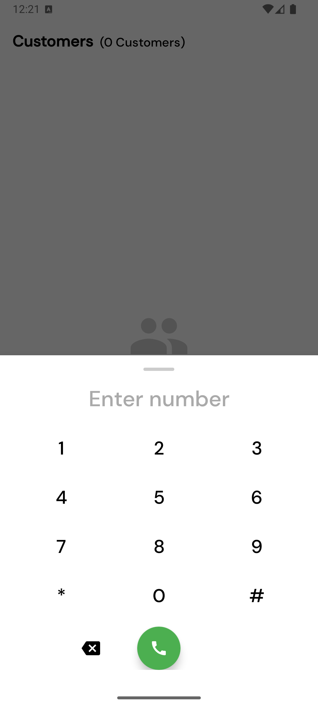 Dial pad